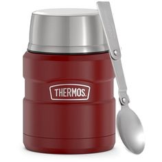 Термос Thermos KING SK3000 MRR, кармино-красный, 0,47 л.