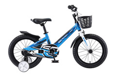 Велосипед 18 детский STELS Pilot 150 (2021) количество скоростей 1 рама алюминий 10 синий