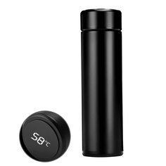 Термос Minipro T2 с сенсорным дисплеем 500 мл (черный) Da Privet