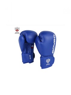 Перчатки боксерские BoyBo TITAN IB-23 синий р. 12OZ