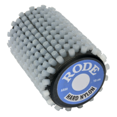 Щетка роторная Rode AR80 NYLON HARD 100мм, жесткий нейлон 5мм, бел.