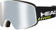 Горнолыжные очки Head Horizon Race DH+SL whiteblack/silverbrown S2+S1,+линза, 22/23, Серый
