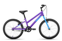 Велосипед Altair MTB HT 20 Low 2022 10.5" фиолетовый/голубой