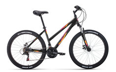 Горный (MTB) велосипед Forward Iris 26 2.0 Disc (2022), рама 17, черно-розовый