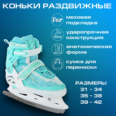 Раздвижные коньки Winter mint (Размер : S 31-34) Alpha Caprice