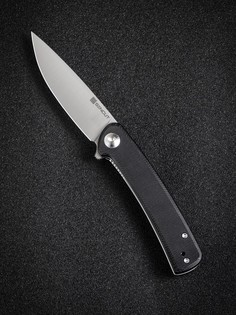 Нож складной туристический охотничий SENCUT Neches Satin Handle G10 Black