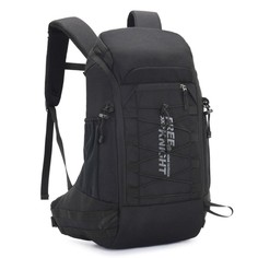 Рюкзак FREE KNIGHT FK0398 40л, с дождевиком, для спорта, путешествий, кемпинга - черный