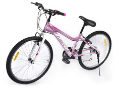 Велосипед NEXTBIKE N150 24" горный 18 скоростей розовый