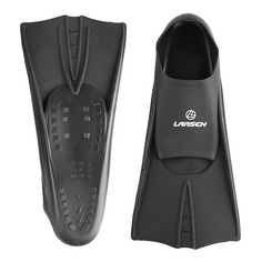 Ласты Larsen 6975 укороченные силиконовые черный размер 42-44