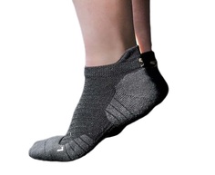 Спортивные компрессионные носки MUSCLE SWING MSW801, р. 40-44, цвет черный