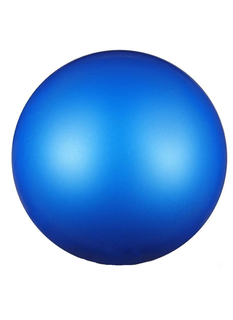 Мяч гимнастический INDIGO металлик, синий 19см