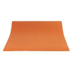 Спортивный коврик для фитнеса, йоги и спорта, оранжевый, размер 185 x 60 x 0.45 см Puna
