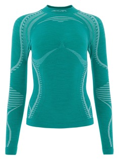 Футболка С Длинным Рукавом Accapi Ergowool Long Sleeve Shirt W Caribbean/White XS INT