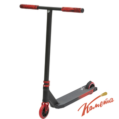 Трюковой самокат двухколесный стрит / парк Комета Мираж (черный, красный) Cometa