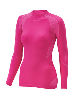 Футболка С Длинным Рукавом Accapi Polar Bear Sport Long Sleeve Shirt W Pink Fluo/White XS