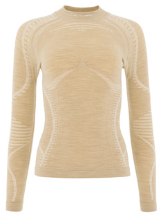 Футболка С Длинным Рукавом Accapi Ergowool Long Sleeve Shirt W Nude/White XS INT
