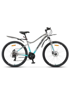 Велосипед Miss-7100 D 27.5" V010 18" Хром 2020 (LU094060) Stels