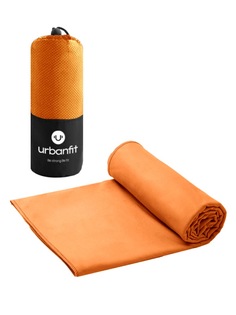 Полотенце спортивное охлаждающее Urbanfit, 50х100, микрофибра, оранжевый