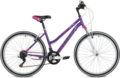 Велосипед STINGER 26" LATINA (2022) фиолетовый 15"