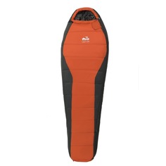 Спальный мешок Tramp Fjord T-Loft Compact, правый, оливковый с оранжевым (TRS-049C)