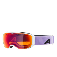 Очки Горнолыжные Alpina Estetica Q-Lite White-Lilac Matt/Q-Lite Rainbow Sph. S2
