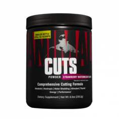 Жиросжигатель Universal Nutrition Animal Cuts Powder комплексный, клубника и арбуз, 235 г