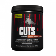 Жиросжигатель Universal Nutrition Animal Cuts Powder комплексный, апельсин и манго, 265 г