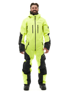 Комбинезон Сноубордический Dragonfly Superlight 3L Yellow/Black р.XL INT