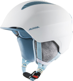 Шлем Alpina Grand Jr 2021, white/sky blue, M