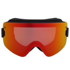 Маска горнолыжная White Owl FA-030, размер M L, оранжевый с черным