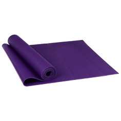 Коврик для йоги Sangh рельефный dark purple 173 см, 4 мм