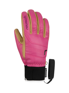 Перчатки Reusch Highland R-Tex Xt Pink/Camel (Inch (Дюйм):8,5)