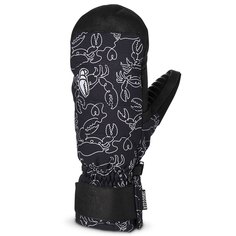 Варежки Crabgrab Snuggler Womens Crab Doodle Black (Us:l)