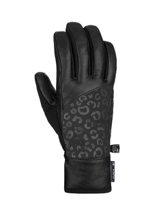 Перчатки Reusch Beatrix R-Tex Xt Black/Black Leopard (Inch (Дюйм):7,5)