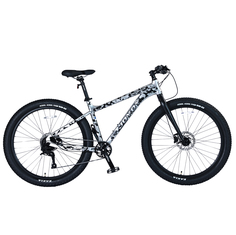 Горный велосипед Joyoy 27,5, 2023 г, 150-178 см, рама 17,5, колеса 27,5, камуфляж серый