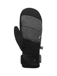 Варежки Reusch Febe R-Tex Xt Mitten Black/Black Melange (Inch (Дюйм):6,5)