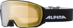 Горнолыжные очки Alpina Nakiska Q-Lite Black Matt 22/23, One size
