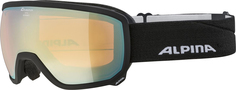 Горнолыжные очки Alpina Scarabeo Q-Lite Black Matt 22/23, One size