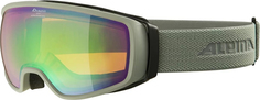Горнолыжная маска Alpina Double Jack Q-Lite Moon-Grey Matt 22/23, One size