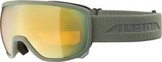 Горнолыжная маска Alpina Scarabeo Q-Lite Moon-Grey Matt 22/23, One size