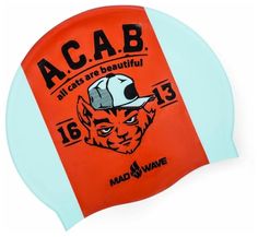 Силиконовая шапочка Mad Wave A.C.A.B.