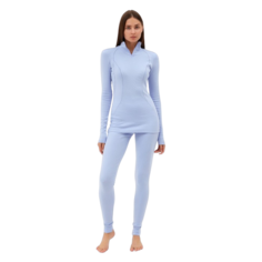 Термобельё женское (лонгслив, лосины) Minaku, р-р 48, цвет голубой
