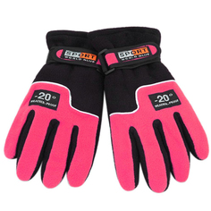 Перчатки для велосипеда MoscowCycling MC-GLOVE-08-6, розовые