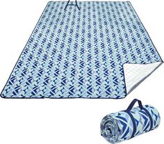 Коврик-покрывало Kingcamp 2003 Ariel PicnicBlanket Blue плед 200x150