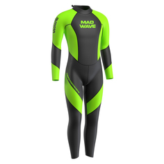Гидрокостюм Mad Wave Hydrostar FLSM, зеленый, XS INT