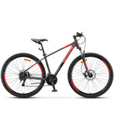 Велосипед STELS Navigator 920 MD V010 2022 18.5" антрацитовый/красный