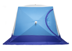 Палатка для зимней рыбалки куб 4, с выводом под трубу СТЭК