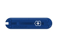 Передняя накладка для ножей Victorinox 58 мм, пластиковая, полупрозрачная синяя