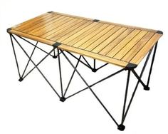 Стол туристический Mimir HBA-1009 130x61x69 см коричневый