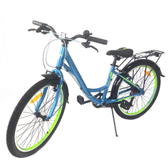 Велосипед женский Stels Miss-4300 V V010 синий рама 14"